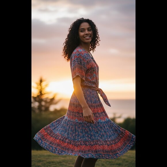 VTG First Option Skirt Set Sz M #179R - Picture 1 of 9